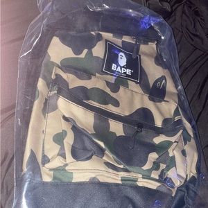 Camo bape bag